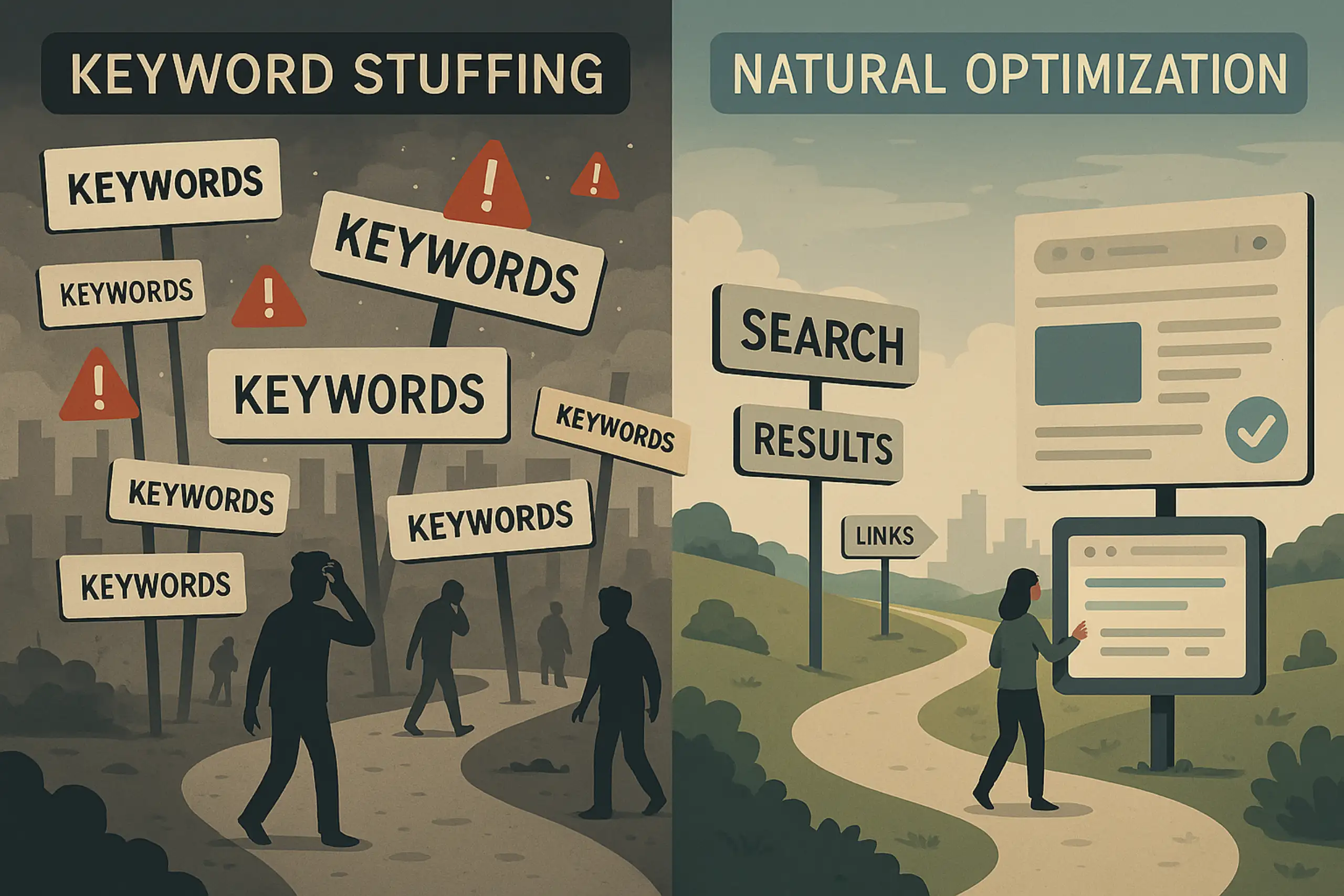 Keyword Stuffing vs. Natural OptimizationB https://busiin.com/wp-content/uploads/2025/05/Logo-H-210525-300x76.png